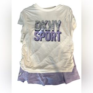 DKNY Girls Sports 2 Piece Outfit Size 14 NEW